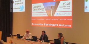 Nuestro objetivo en el Campus gutenberg era popularizar la financiación colectiva como forma de comunicación e involucrado de los ciudadanos en la generación de conocimiento científico