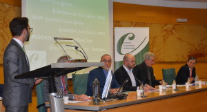 Da comienzo el #debatebiotec en el @CIB_CSIC con los representantes de los principales partidos políticos